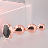 Buy Gender X GOLD DIGGER SMALL - Rose Gold Small Butt Plug with Black Gem Base at NZ’s Mega Adult Toys Store. Discover premium sex toys with discreet shipping at the best price in NZ