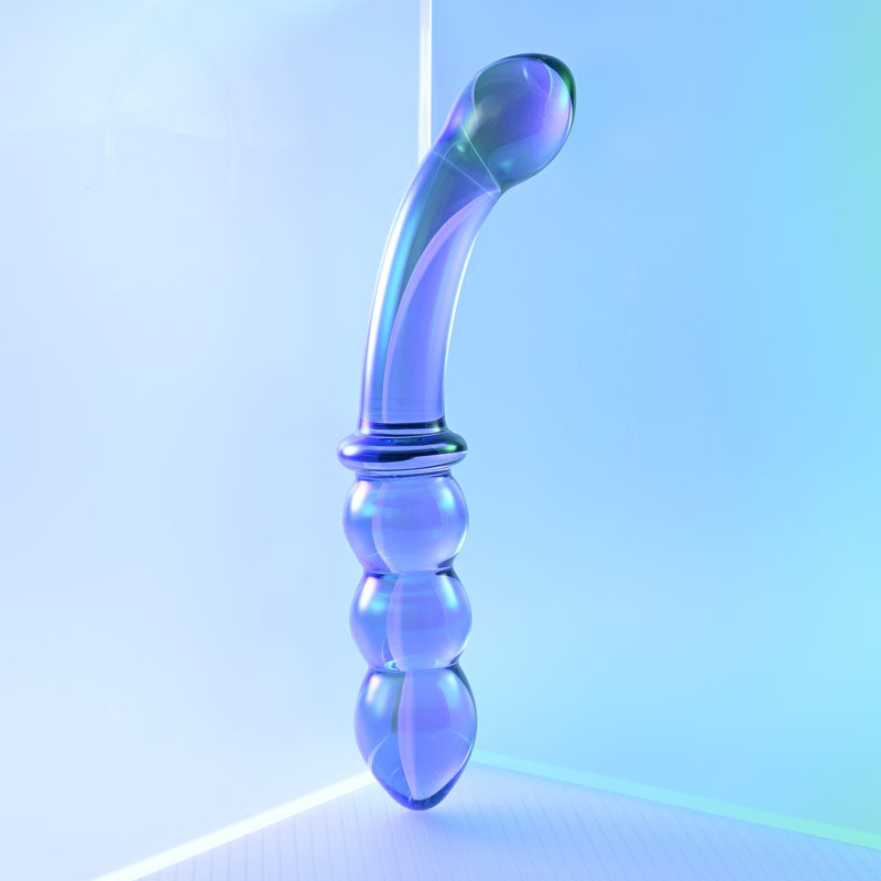 Buy Gender X LUSTROUS GALAXY WAND - Blue/Violet Glass 18.5 cm Double Ended Massager at NZ’s Mega Adult Toys Store. Discover premium sex toys with discreet shipping at the best price in NZ