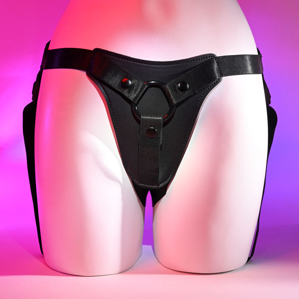 Buy Gender X PLEASURE HARNESS - Black Adjustable Harness (No Probe Included) at NZ’s Mega Adult Toys Store. Discover premium sex toys with discreet shipping at the best price in NZ