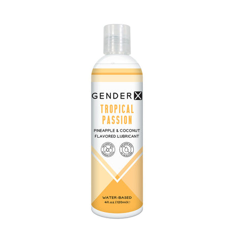 Buy Gender X TROPICAL PASSION Flavoured Lube - 120 ml - Pineapple & Coconut Flavoured Water Based Lubricant - 120 ml Bottle at NZ’s Mega Adult Toys Store. Discover premium sex toys with discreet shipping at the best price in NZ