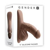 Buy Gender X 4'' SILICONE PACKER DARK - Brown 10 cm Packer at NZ’s Mega Adult Toys Store. Discover premium sex toys with discreet shipping at the best price in NZ