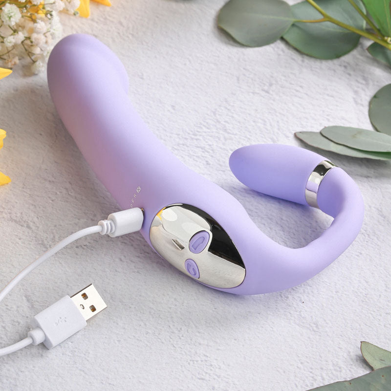 Buy Gender X ORGASMIC ORCHID - Lilac 19 cm USB Rechargeable Strapless - Strap - On at NZ’s Mega Adult Toys Store. Discover premium sex toys with discreet shipping at the best price in NZ