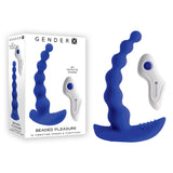 Buy Gender X BEADED PLEASURE - Blue 11.4 cm USB Rechargeable Vibrating Anal Beads with Remote at NZ’s Mega Adult Toys Store. Discover premium sex toys with discreet shipping at the best price in NZ