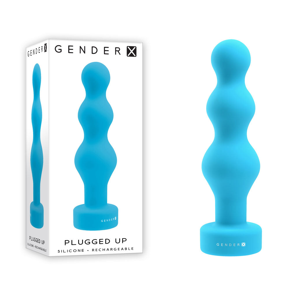 Buy Gender X PLUGGED UP - Blue 13.6 cm USB Rechargeable Butt Plug at NZ’s Mega Adult Toys Store. Discover premium sex toys with discreet shipping at the best price in NZ