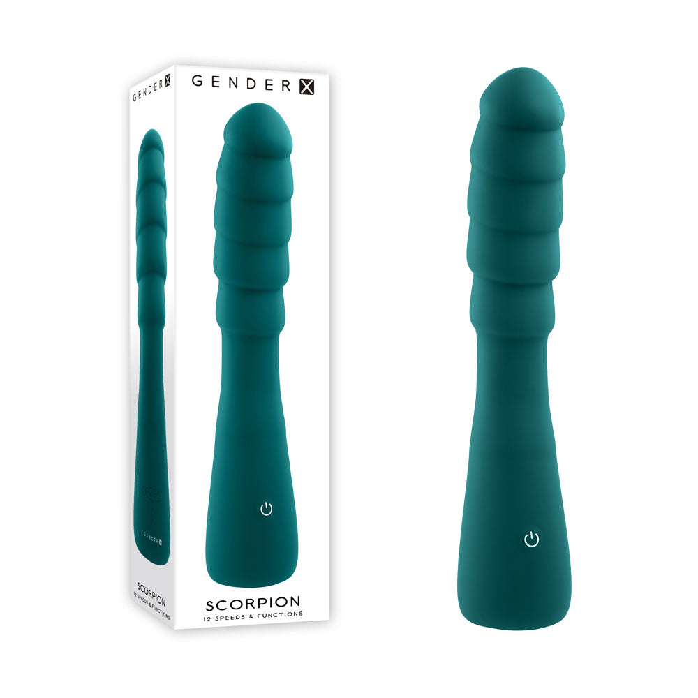 Buy Gender X SCORPION - Green 21.2 cm USB Rechargeable Vibrator at NZ’s Mega Adult Toys Store. Discover premium sex toys with discreet shipping at the best price in NZ