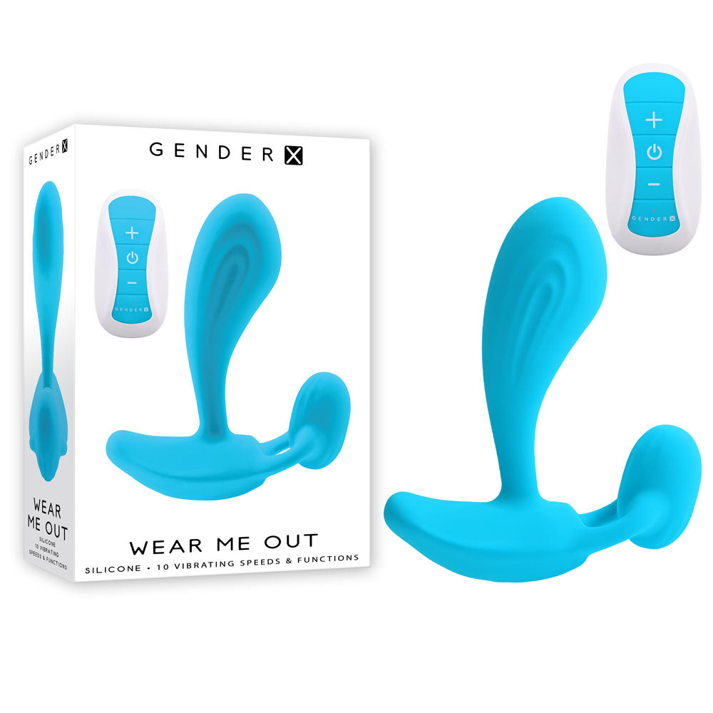 Buy Gender X WEAR ME OUT - Blue 11.1 cm USB Rechargeable Wearable Vibrator with Wireless Remote at NZ’s Mega Adult Toys Store. Discover premium sex toys with discreet shipping at the best price in NZ