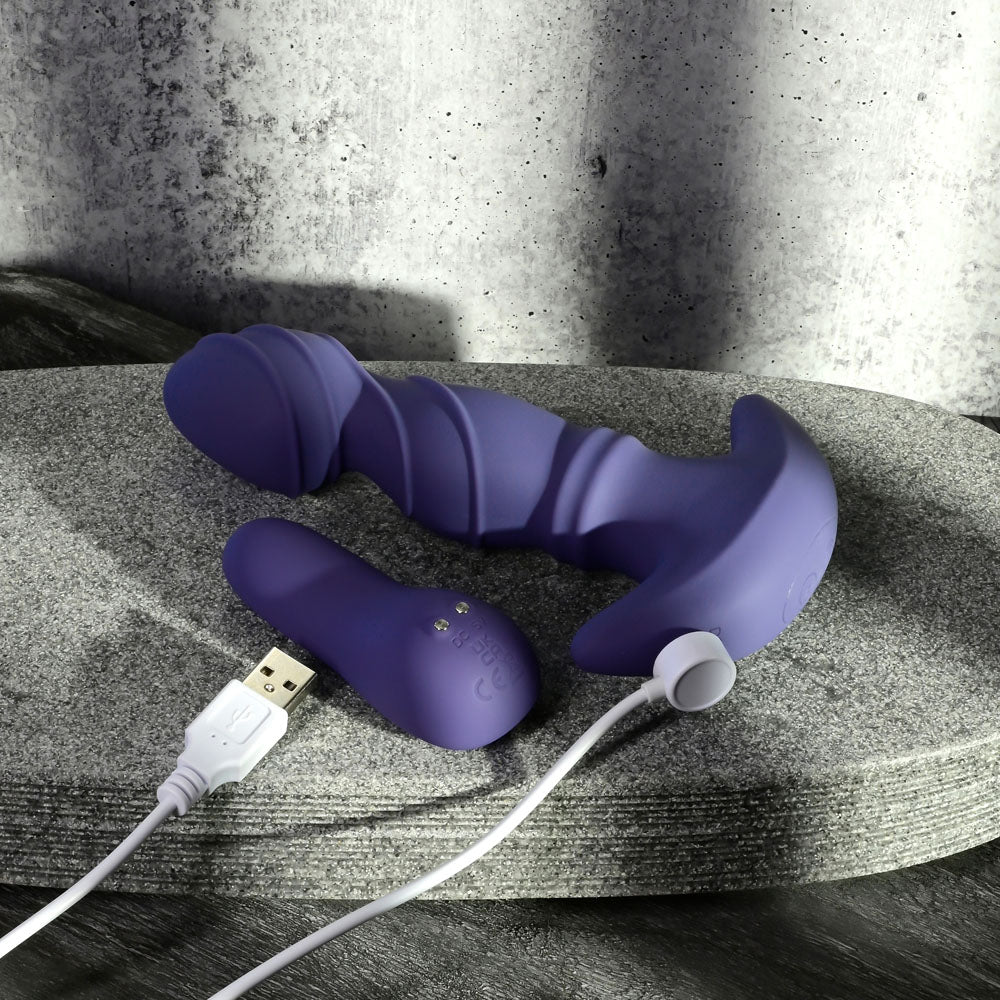 Buy Gender X RING IT - Purple 16.5 cm USB Rechargeable Vibrator with Wireless Remote at NZ’s Mega Adult Toys Store. Discover premium sex toys with discreet shipping at the best price in NZ