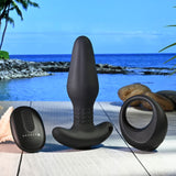 Buy Gender X TEAMWORK - Black USB Rechargeable Rimming Butt Plug & Vibrating Cock Ring at NZ’s Mega Adult Toys Store. Discover premium sex toys with discreet shipping at the best price in NZ