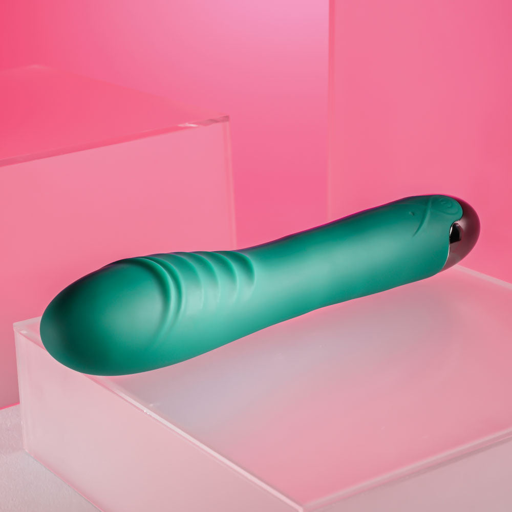 Buy Gender X PIROUETTE - Green 20.6 cm USB Rechargeable Vibrator at NZ’s Mega Adult Toys Store. Discover premium sex toys with discreet shipping at the best price in NZ