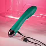 Buy Gender X PIROUETTE - Green 20.6 cm USB Rechargeable Vibrator at NZ’s Mega Adult Toys Store. Discover premium sex toys with discreet shipping at the best price in NZ