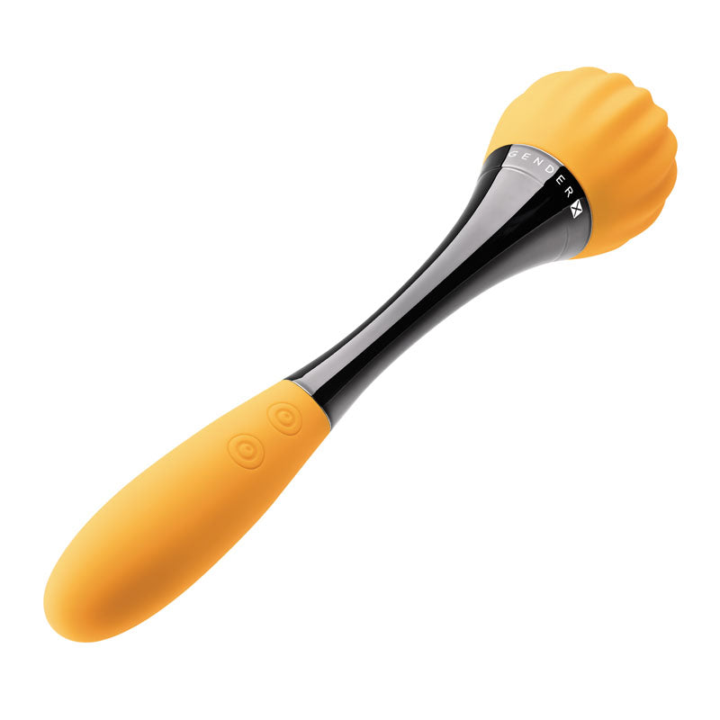 Buy Gender X SUNFLOWER - Yellow 20 cm USB Rechargeable Massage Wand at NZ’s Mega Adult Toys Store. Discover premium sex toys with discreet shipping at the best price in NZ