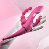 Buy Gender X FOUR BY FOUR - Pink 27.5 cm USB Rechargeable Multi Vibrator at NZ’s Mega Adult Toys Store. Discover premium sex toys with discreet shipping at the best price in NZ