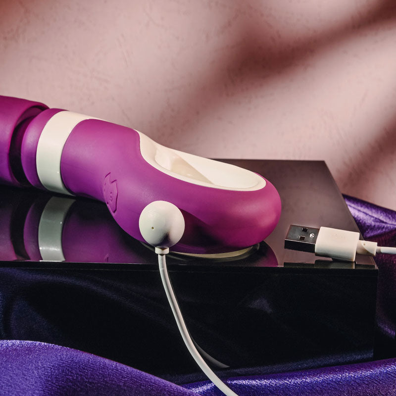 Buy Gender X HANDLE IT - Purple/White USB Rechargeable Massager Wand at NZ’s Mega Adult Toys Store. Discover premium sex toys with discreet shipping at the best price in NZ