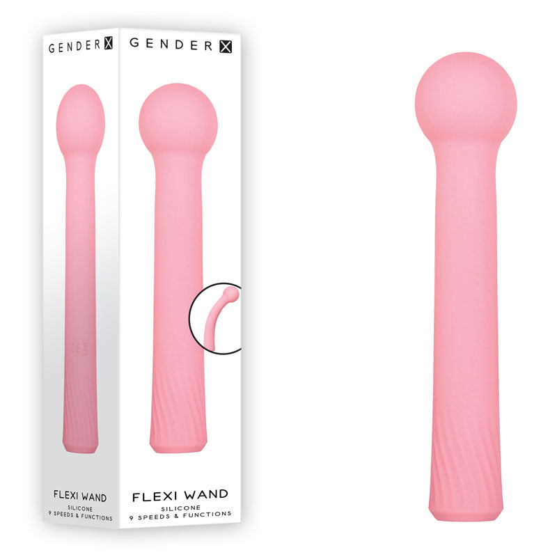 Buy Gender X FLEXI WAND - Pink 16.6 cm USB Rechargeable Vibrator at NZ’s Mega Adult Toys Store. Discover premium sex toys with discreet shipping at the best price in NZ