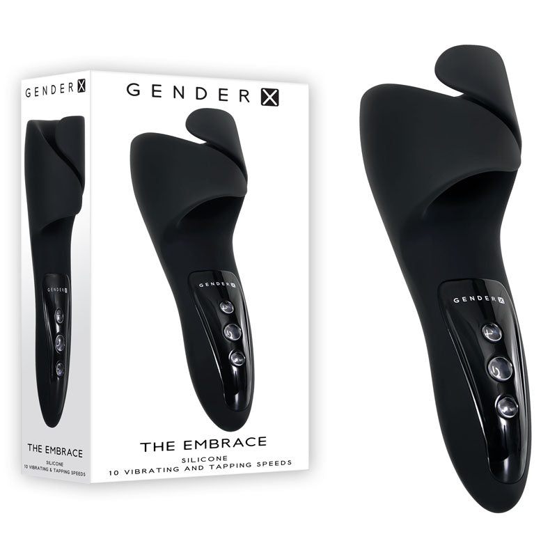 Buy Gender X THE EMBRACE - Black USB Rechargeable Male Vibrator at NZ’s Mega Adult Toys Store. Discover premium sex toys with discreet shipping at the best price in NZ