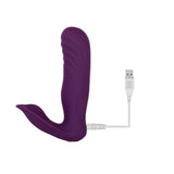 Buy Gender X VELVET HAMMER - Purple USB Rechargeable Wearable Vibe with Remote at NZ’s Mega Adult Toys Store. Discover premium sex toys with discreet shipping at the best price in NZ