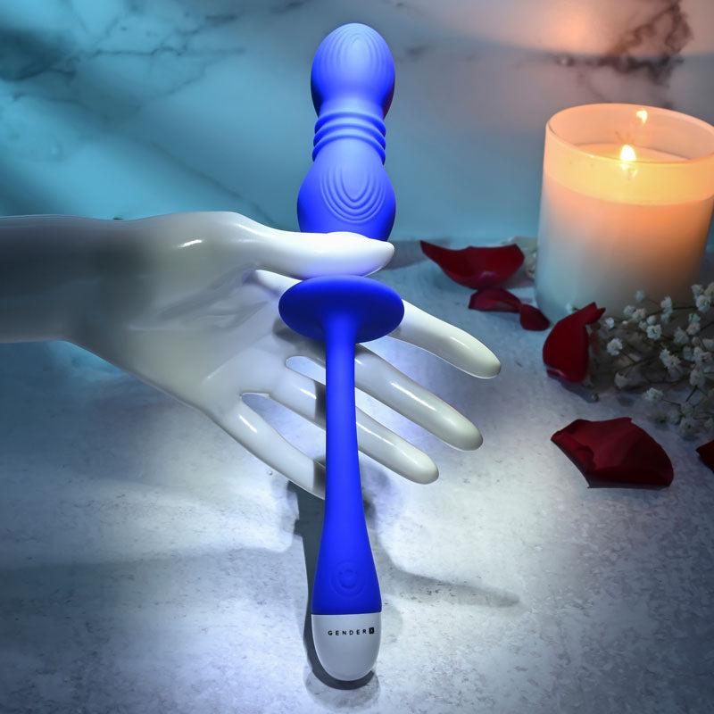 Buy Gender X PLAY BALL - Blue 25 cm USB Rechargeable Thrusting & Vibrating Orbs at NZ’s Mega Adult Toys Store. Discover premium sex toys with discreet shipping at the best price in NZ