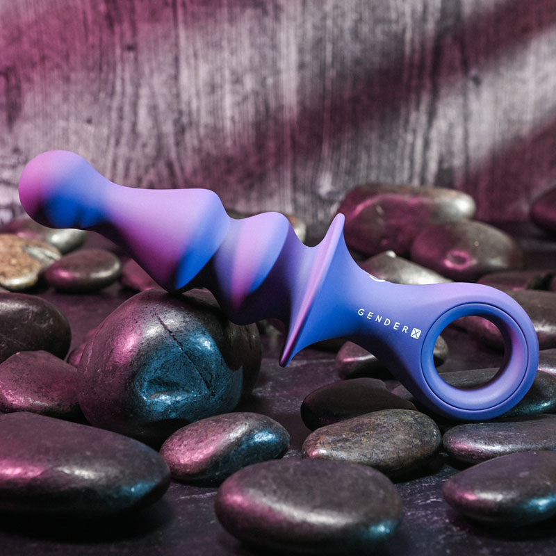 Buy Gender X RING POP - Dark Blue 15.2 cm USB Rechargeable Vibrating Anal Plug at NZ’s Mega Adult Toys Store. Discover premium sex toys with discreet shipping at the best price in NZ