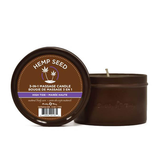 Buy Hemp Seed 3 - In - 1 Massage Candle - High Tide (Coconut Lime Verbena) - 170 g at NZ’s Mega Adult Toys Store. Discover premium sex toys with discreet shipping at the best price in NZ