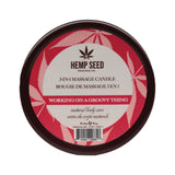 Buy Hemp Seed 3 - In - 1 Massage Candle - Working On A Groovy Thing (Wild Berries, Night Blooming Jasmine, Warm Amber) - 170 g at NZ’s Mega Adult Toys Store. Discover premium sex toys with discreet shipping at the best price in NZ