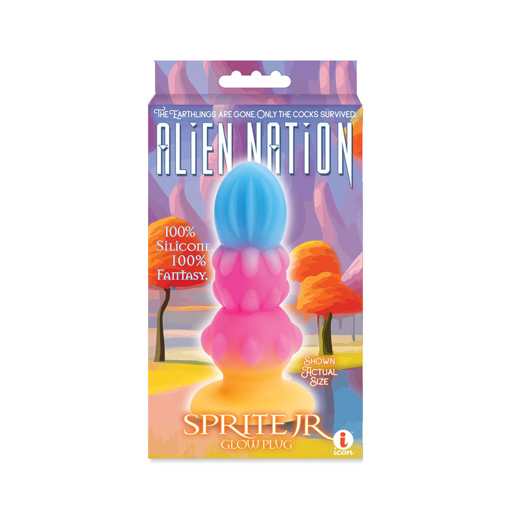 Buy Alien Nation - Sprite Jr. - Glow in Dark Coloured 10.8 cm Fantasy Anal Plug at NZ’s Mega Adult Toys Store. Discover premium sex toys with discreet shipping at the best price in NZ