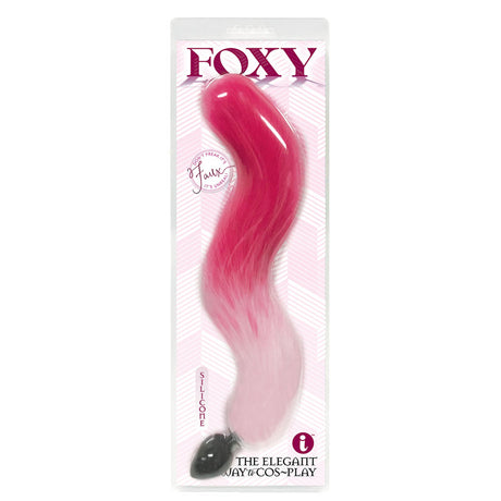 Buy Foxy Fox Tail Silicone Butt Plug - Pink Gradient - 46 cm Tail at NZ’s Mega Adult Toys Store. Discover premium sex toys with discreet shipping at the best price in NZ