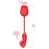 Buy Wild Rose Come Hither & Suction Vibrator - Red USB Rechargeable Air Pulse Stimulator and Vibrator at NZ’s Mega Adult Toys Store. Discover premium sex toys with discreet shipping at the best price in NZ