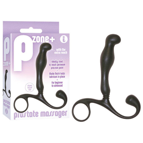 Buy P - Zone + Prostate Massager - Black 10 cm Prostate Massager at NZ’s Mega Adult Toys Store. Discover premium sex toys with discreet shipping at the best price in NZ