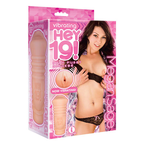 Buy Hey 19! Megan Sage - Flesh Teen Vibrating Vagina Masturbator at NZ’s Mega Adult Toys Store. Discover premium sex toys with discreet shipping at the best price in NZ