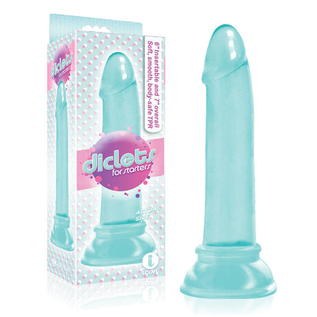 Buy The 9's Diclets - Aqua 17.8 cm (7'') Dong at NZ’s Mega Adult Toys Store. Discover premium sex toys with discreet shipping at the best price in NZ