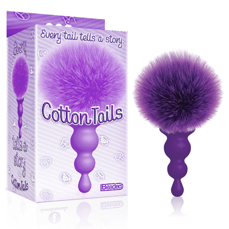 Buy The 9's Cottontails, Beaded, Purple - Purple Butt Plug with Bunny Tail at NZ’s Mega Adult Toys Store. Discover premium sex toys with discreet shipping at the best price in NZ