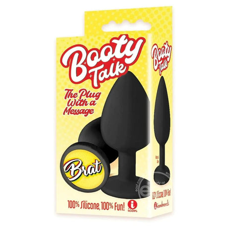 Buy The 9's Booty Talk - Brat - Black Butt Plug at NZ’s Mega Adult Toys Store. Discover premium sex toys with discreet shipping at the best price in NZ