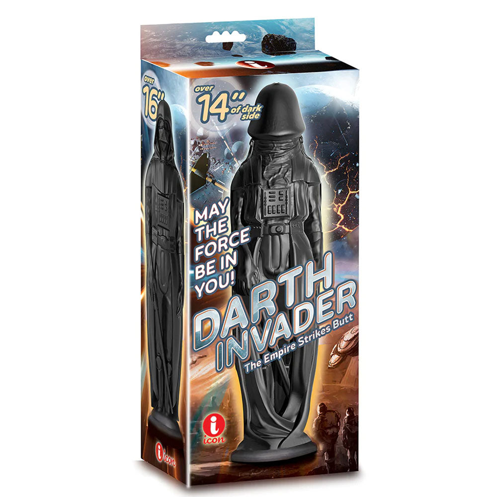 Buy Darth Invader - Black 35.5 cm (14'') Dong at NZ’s Mega Adult Toys Store. Discover premium sex toys with discreet shipping at the best price in NZ