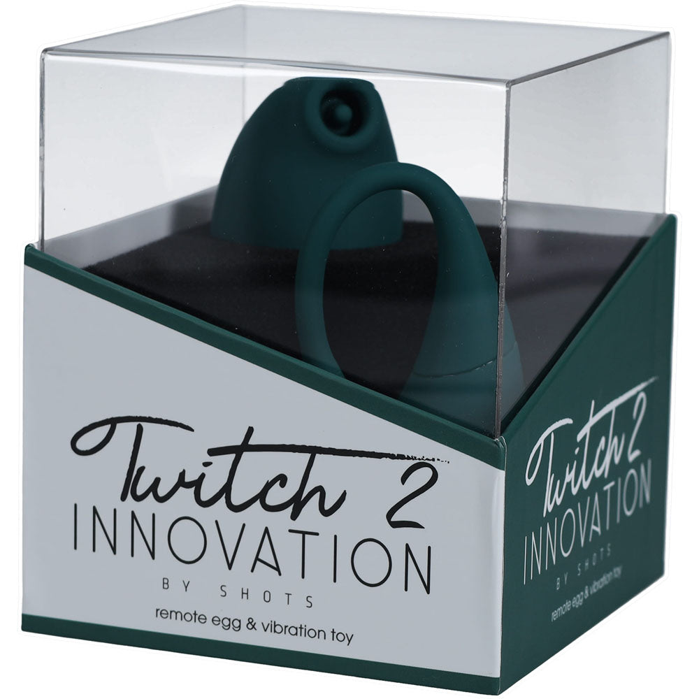 Buy Twitch 2 - Green - Green US Rechargeable Suction Vibrator with Remote Vibrating Egg at NZ’s Mega Adult Toys Store. Discover premium sex toys with discreet shipping at the best price in NZ