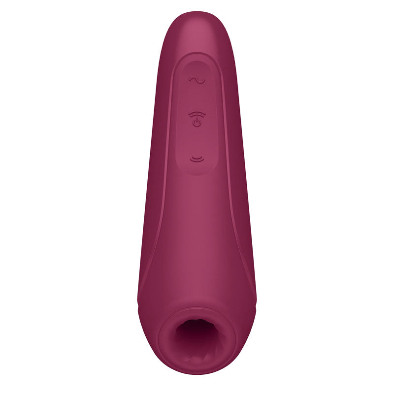 Buy Satisfyer Curvy 1+ - App Contolled Touch - Free USB - Rechargeable Clitoral Stimulator with Vibration at NZ’s Mega Adult Toys Store. Discover premium sex toys with discreet shipping at the best price in NZ