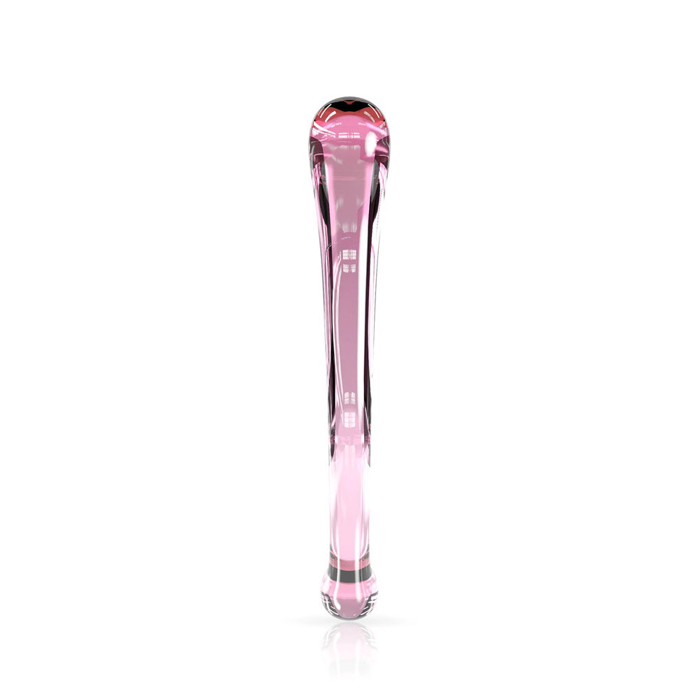 Buy JimmyJane Dillenia Gama - Pink Glass 24.6 cm Dildo at NZ’s Mega Adult Toys Store. Discover premium sex toys with discreet shipping at the best price in NZ