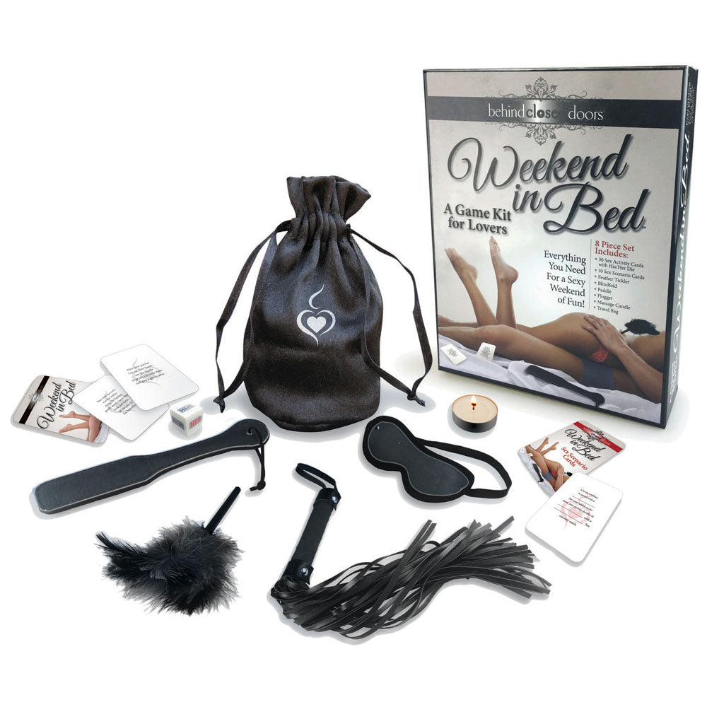 Buy Behind Closed Doors - Weekend In Bed - Couples Kit Game at NZ’s Mega Adult Toys Store. Discover premium sex toys with discreet shipping at the best price in NZ