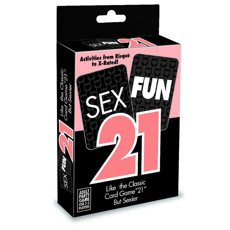 Buy Sex Fun 21 - Adult Card Game at NZ’s Mega Adult Toys Store. Discover premium sex toys with discreet shipping at the best price in NZ