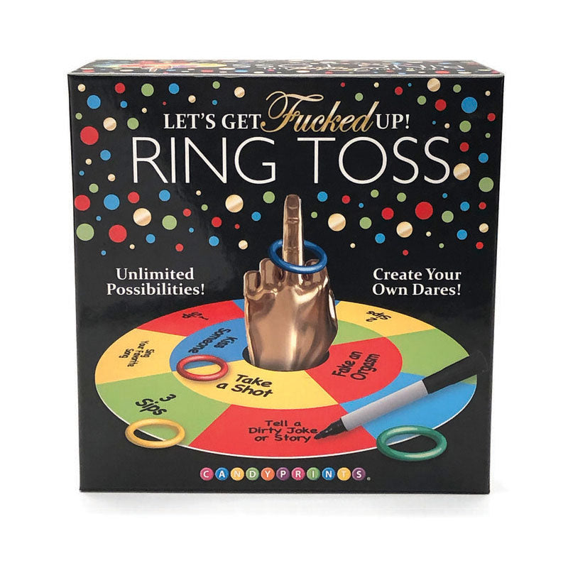 Buy Lets Get Fucked Up Ring Toss - Adult Party Game at NZ’s Mega Adult Toys Store. Discover premium sex toys with discreet shipping at the best price in NZ