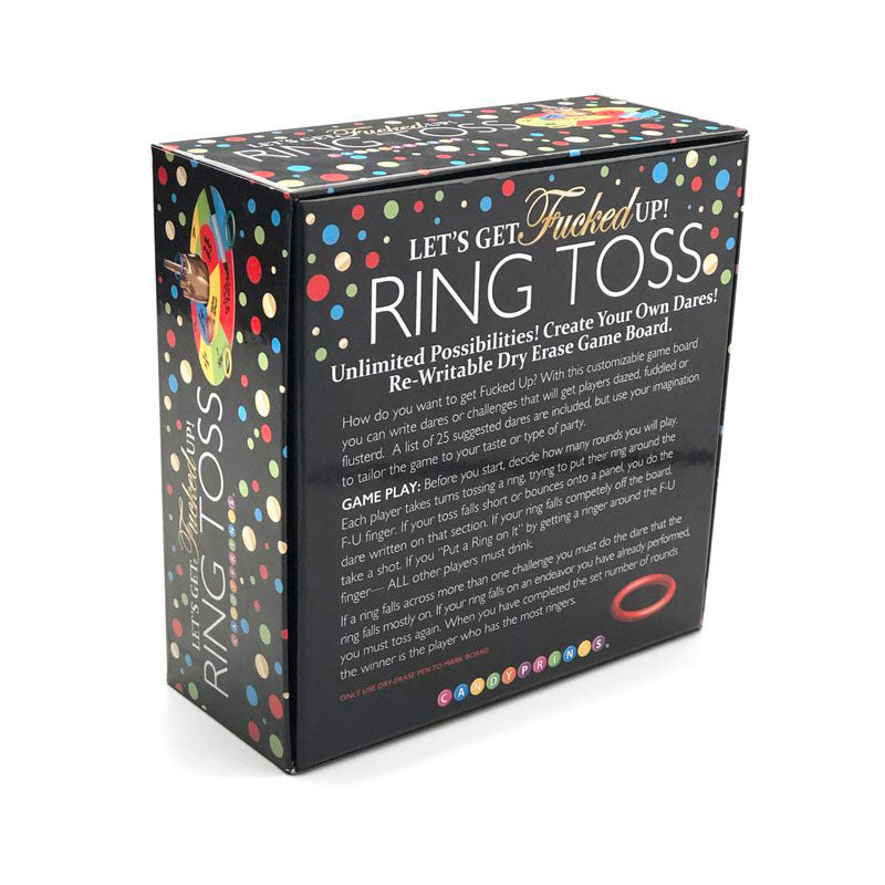 Buy Lets Get Fucked Up Ring Toss - Adult Party Game at NZ’s Mega Adult Toys Store. Discover premium sex toys with discreet shipping at the best price in NZ