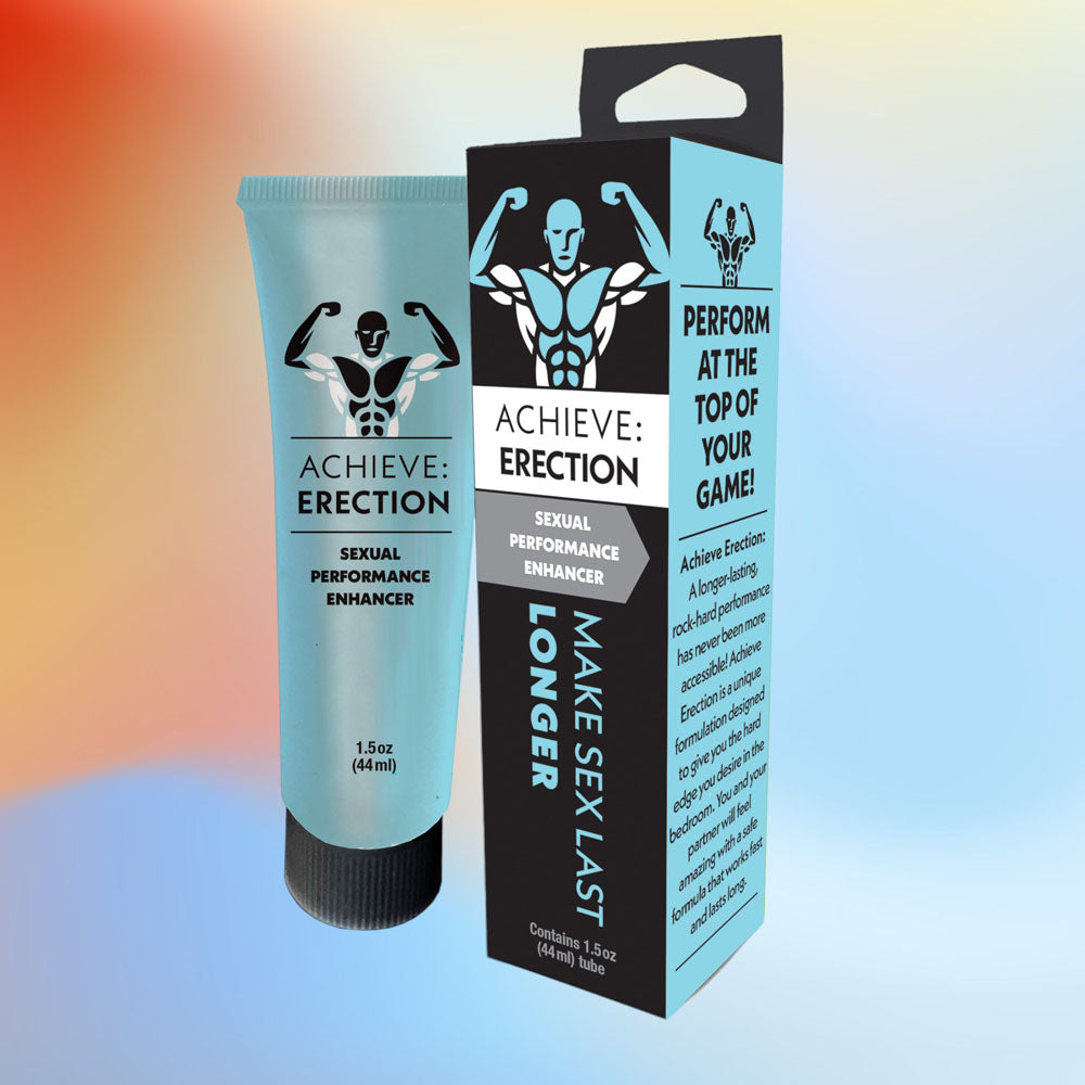 Buy Achieve: Erection - Sexual Performance Enhancer for Men - 44 ml Tube at NZ’s Mega Adult Toys Store. Discover premium sex toys with discreet shipping at the best price in NZ