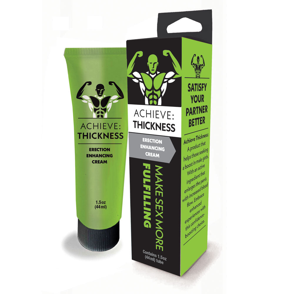 Buy Achieve: Thickness - Erection Enhancing Cream for Men - 44 ml at NZ’s Mega Adult Toys Store. Discover premium sex toys with discreet shipping at the best price in NZ