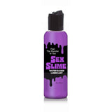 A purple bottle labeled Sex Slime with Feel The Monster In You features bold, playful lettering on a sleek black background. This 60 ml bottle with a black cap hints at the fun, slime-like texture of this water-based lubricant.