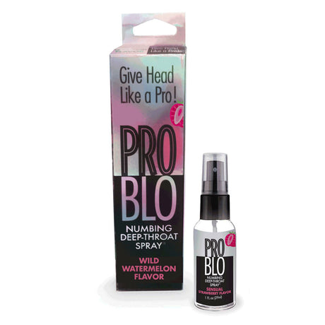 Buy ProBlo Deep Throat Spray - Strawberry - Strawberry Flavoured Deep Throat Spray - 30 ml at NZ’s Mega Adult Toys Store. Discover premium sex toys with discreet shipping at the best price in NZ