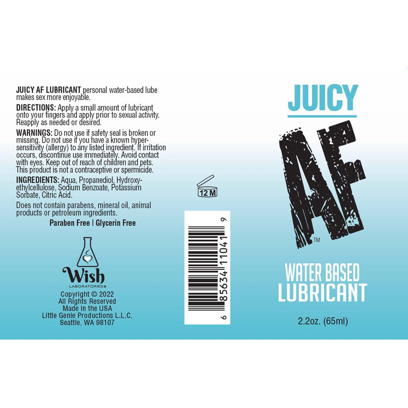 Buy Juicy AF Water Based Lubricant - 59 ml - Water Based Lubricant - 59 ml Bottle at NZ’s Mega Adult Toys Store. Discover premium sex toys with discreet shipping at the best price in NZ