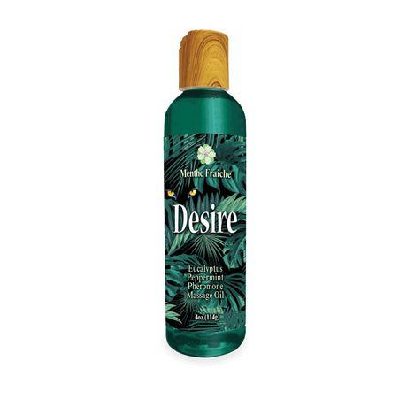 Buy Desire Pheromone Massage Oil - Eucalyptus & Peppermint Scented Pheromone Massage Oil - 118 ml at NZ’s Mega Adult Toys Store. Discover premium sex toys with discreet shipping at the best price in NZ