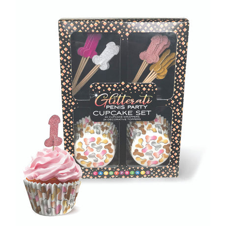 Buy Glitterati - Penis Party Cupcake Set - Party Cupcake Set - Set of 24 at NZ’s Mega Adult Toys Store. Discover premium sex toys with discreet shipping at the best price in NZ