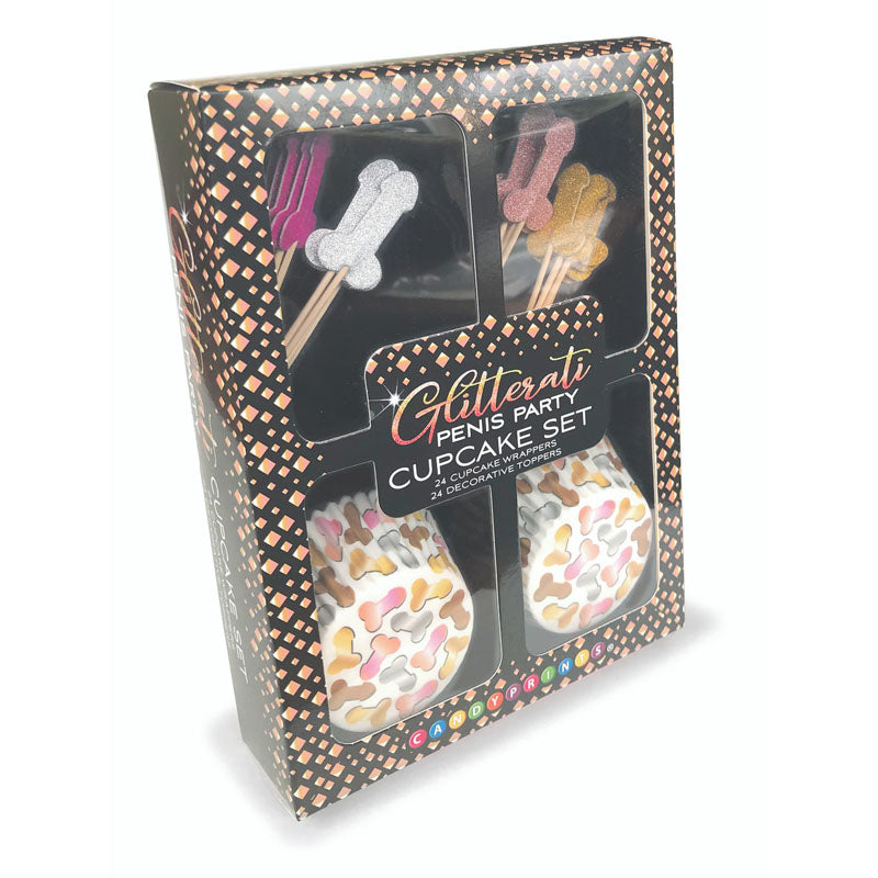 Buy Glitterati - Penis Party Cupcake Set - Party Cupcake Set - Set of 24 at NZ’s Mega Adult Toys Store. Discover premium sex toys with discreet shipping at the best price in NZ