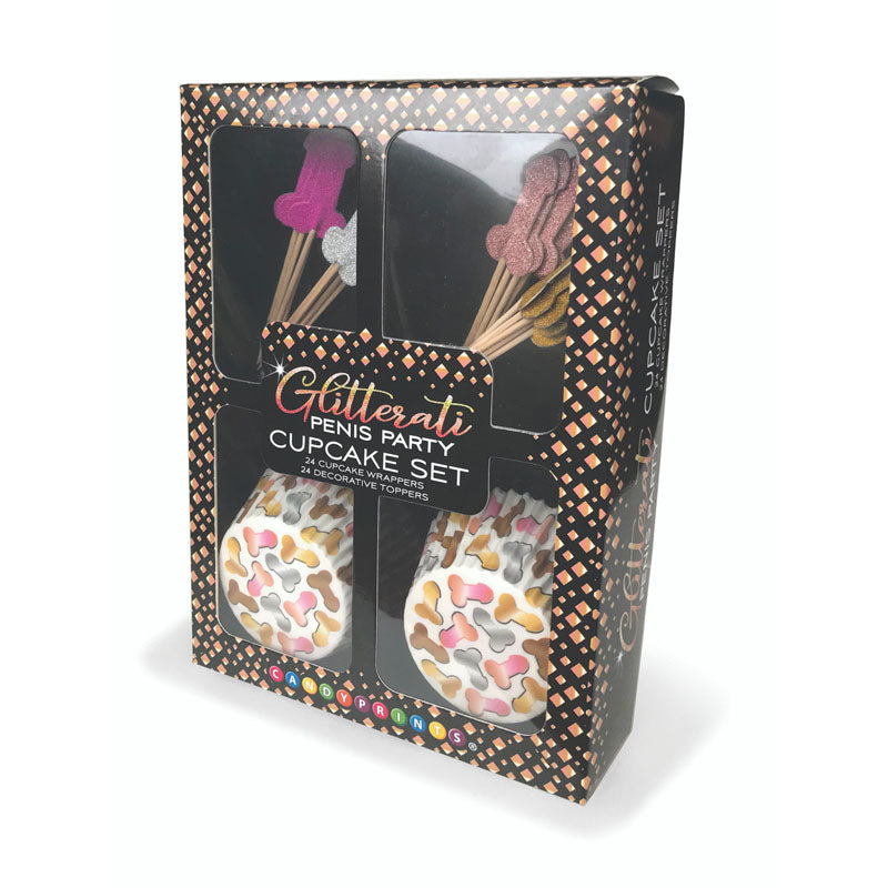 Buy Glitterati - Penis Party Cupcake Set - Party Cupcake Set - Set of 24 at NZ’s Mega Adult Toys Store. Discover premium sex toys with discreet shipping at the best price in NZ