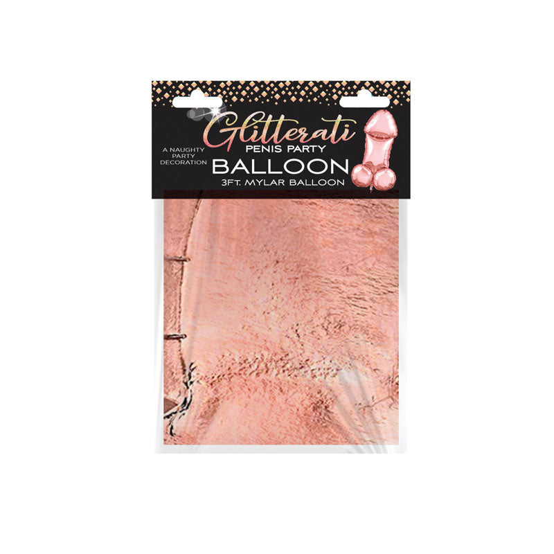 Buy Glitterati - Penis Party Balloon 90cm Mylar - Rose Gold 90 cm Novelty Balloon at NZ’s Mega Adult Toys Store. Discover premium sex toys with discreet shipping at the best price in NZ